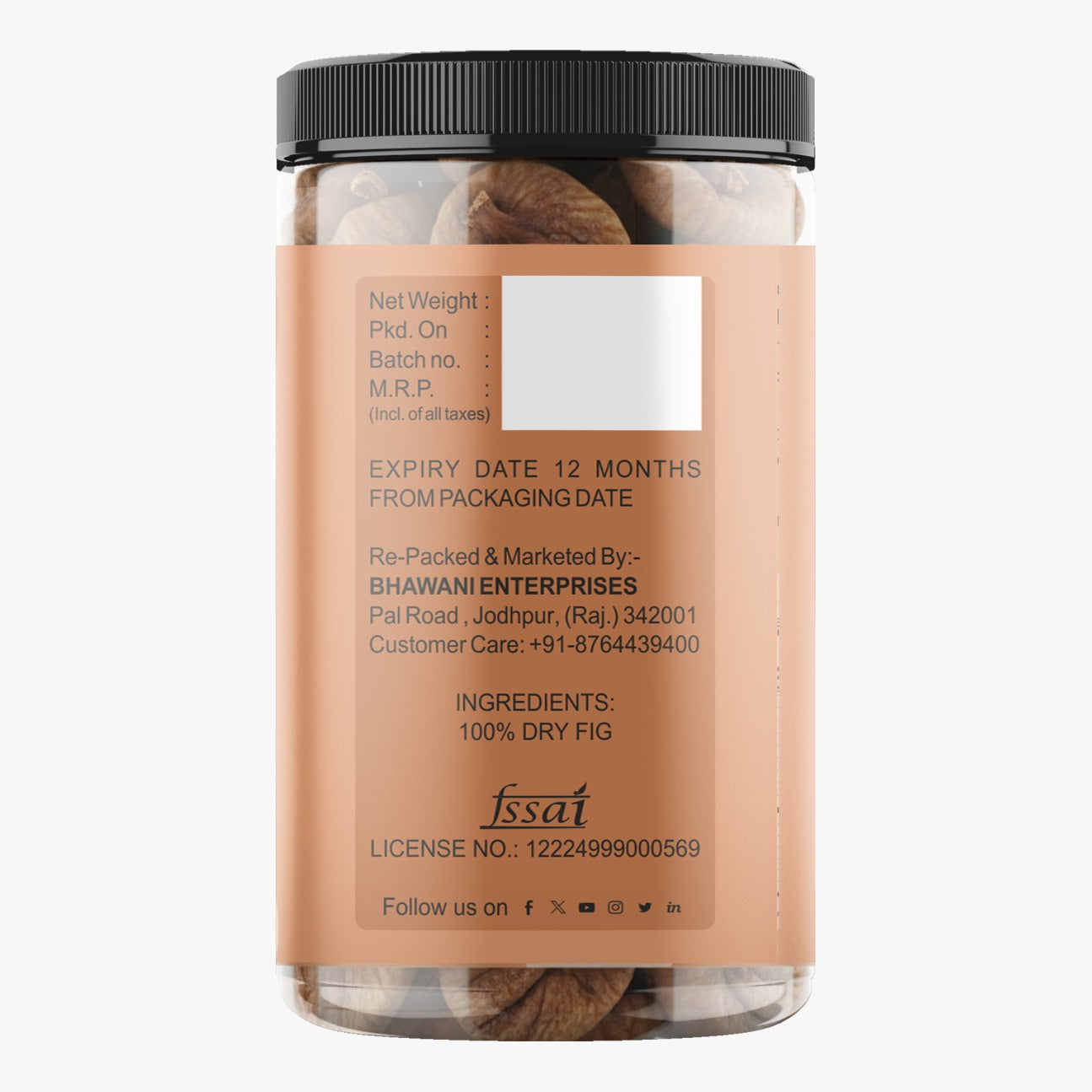 Hunger 0 Premium Dried Anjeer (Figs)