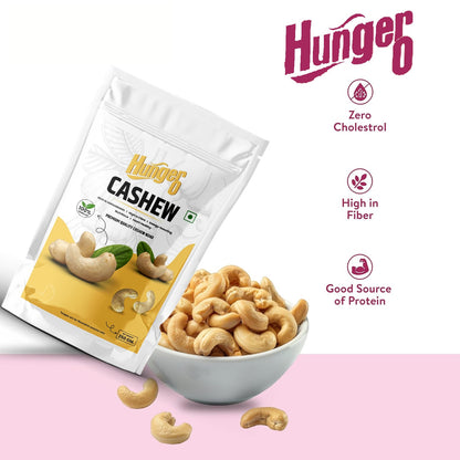 Hunger 0 Whole Cashew Nuts Premium Quality
