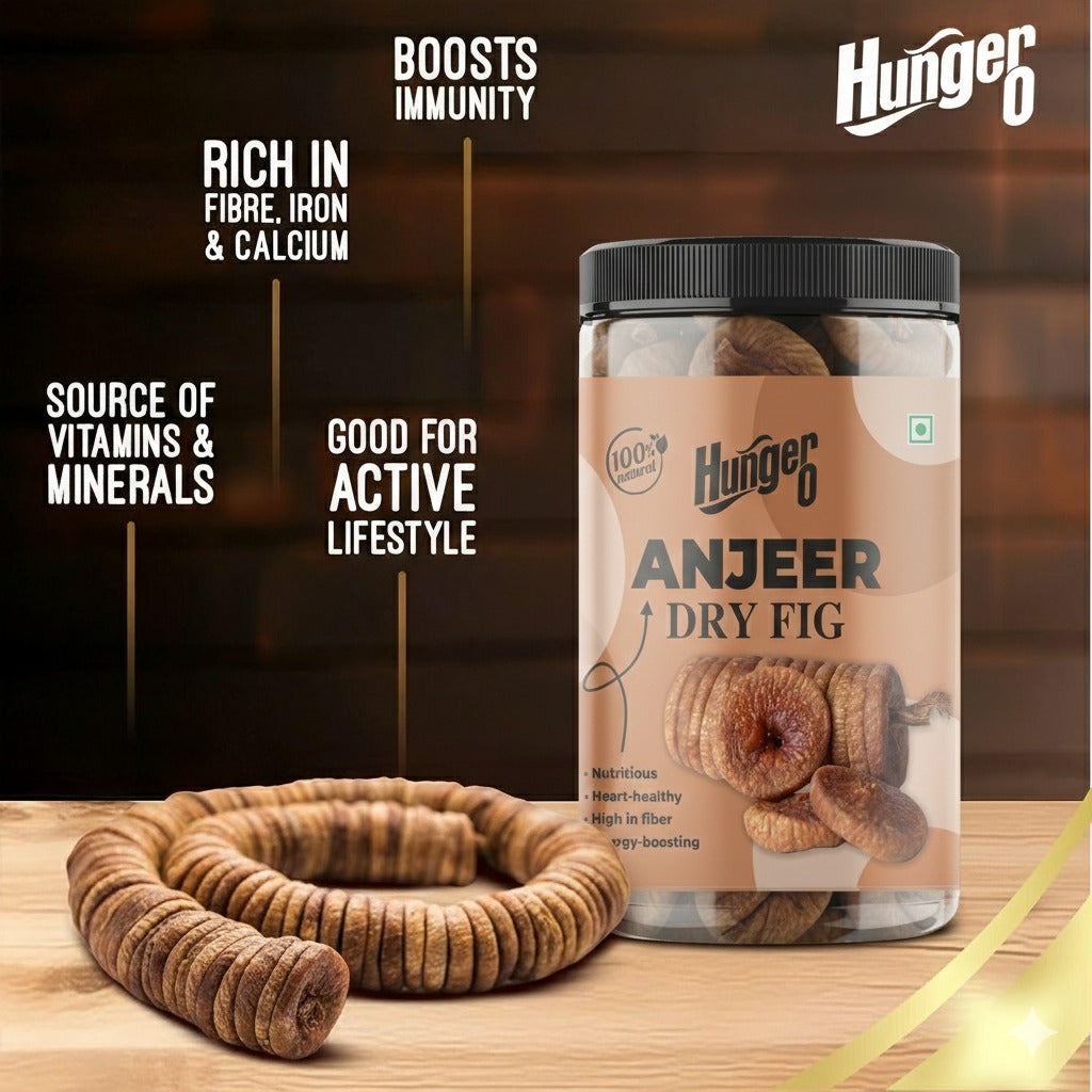 Hunger 0 Premium Dried Anjeer (Figs)