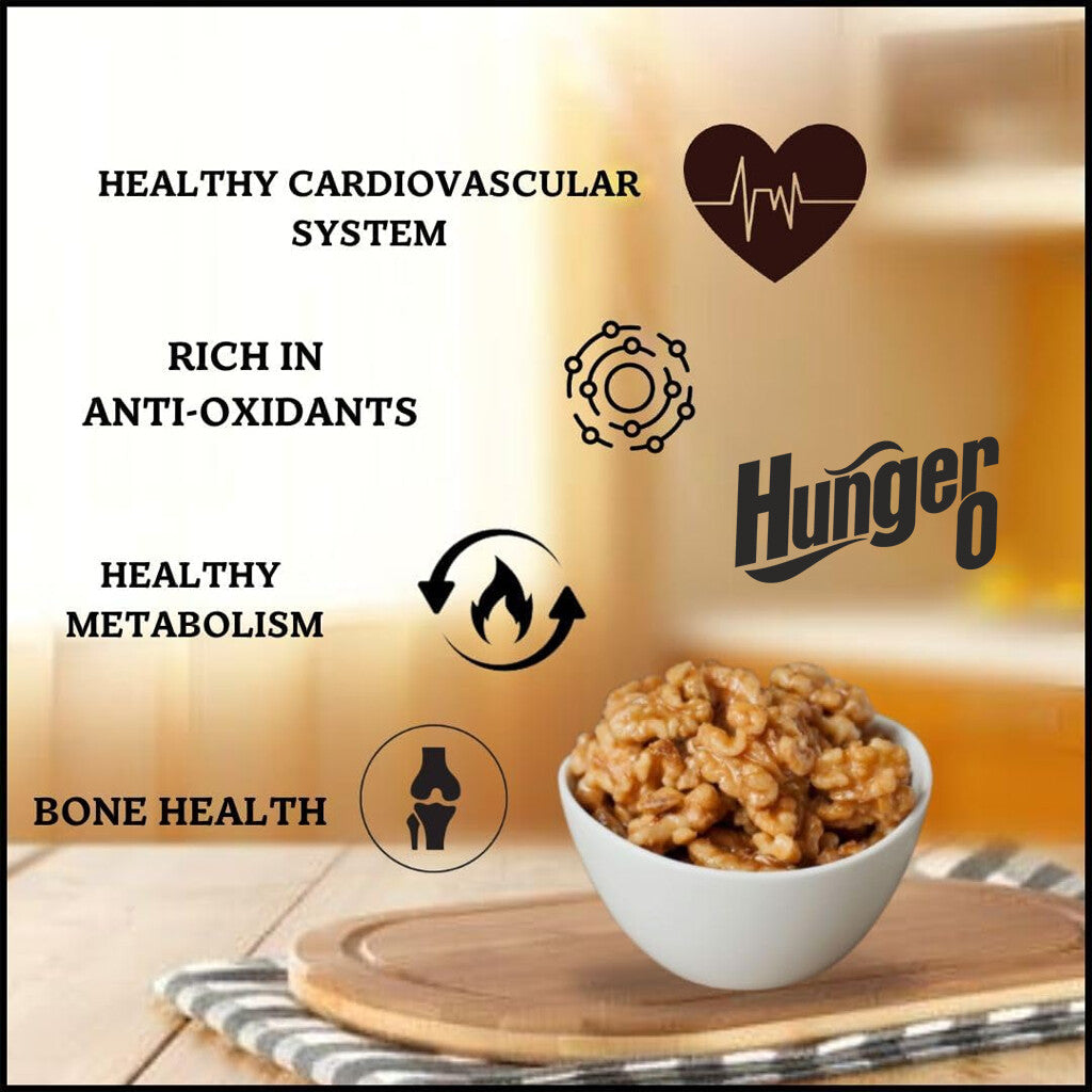 Hunger 0 Premium Walnut Kernels (Akhrot Giri)