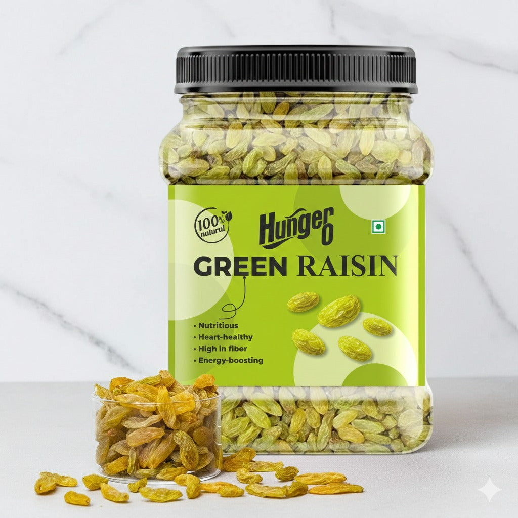 Hunger 0 Premium Green Raisins (Kishmish)