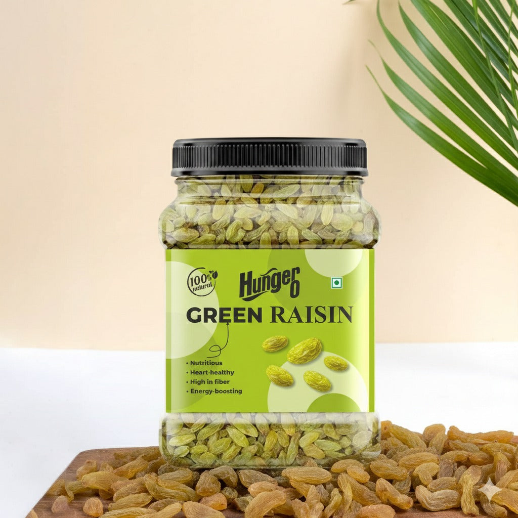Hunger 0 Premium Green Raisins (Kishmish)