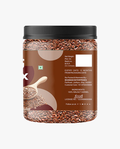 Hunger 0 Flax Seeds (Alsi) Premium Quality | Raw & Natural | Rich in Omega-3, Fiber & Protein