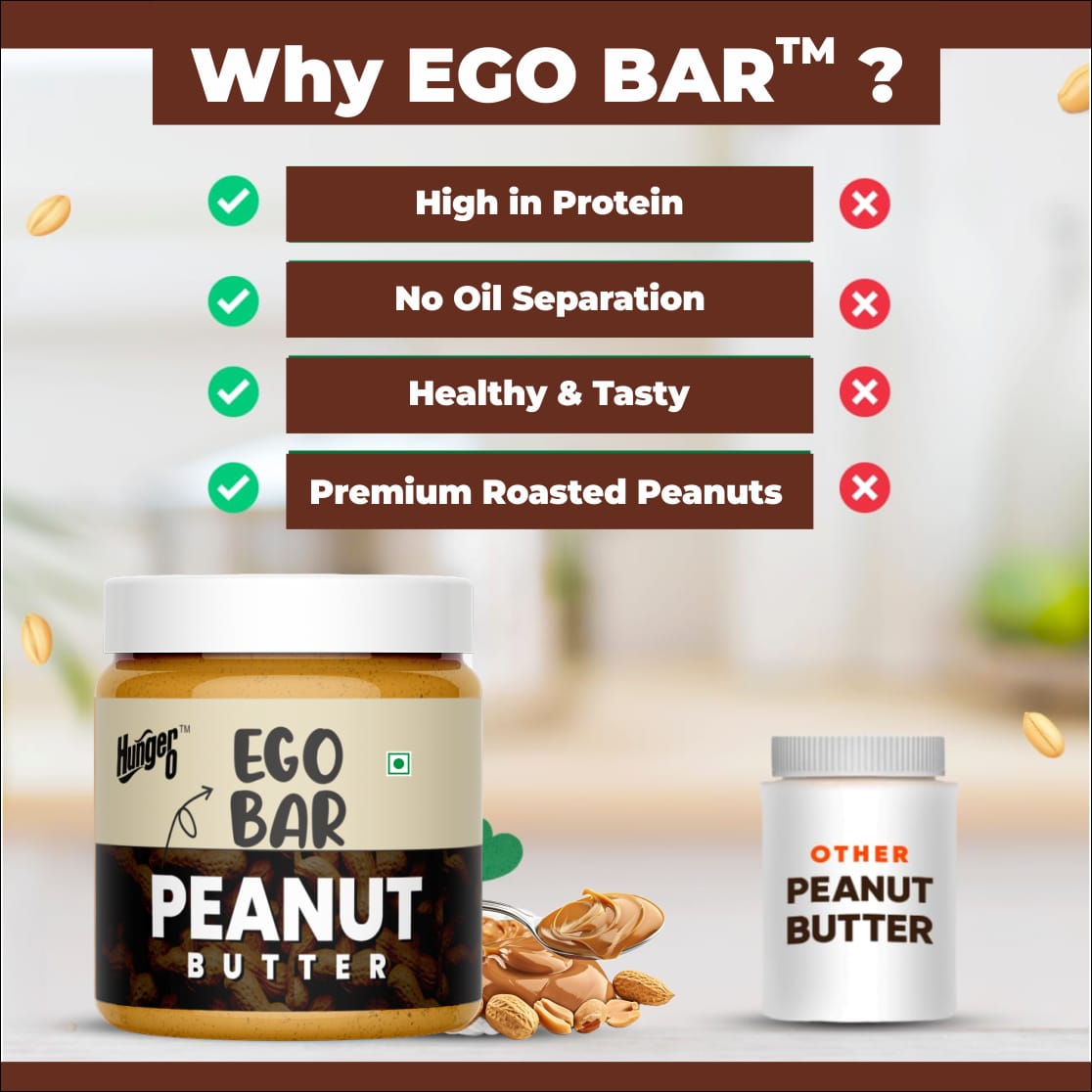 Hunger 0 EGO BAR Creamy Peanut Butter – Built for Energy
