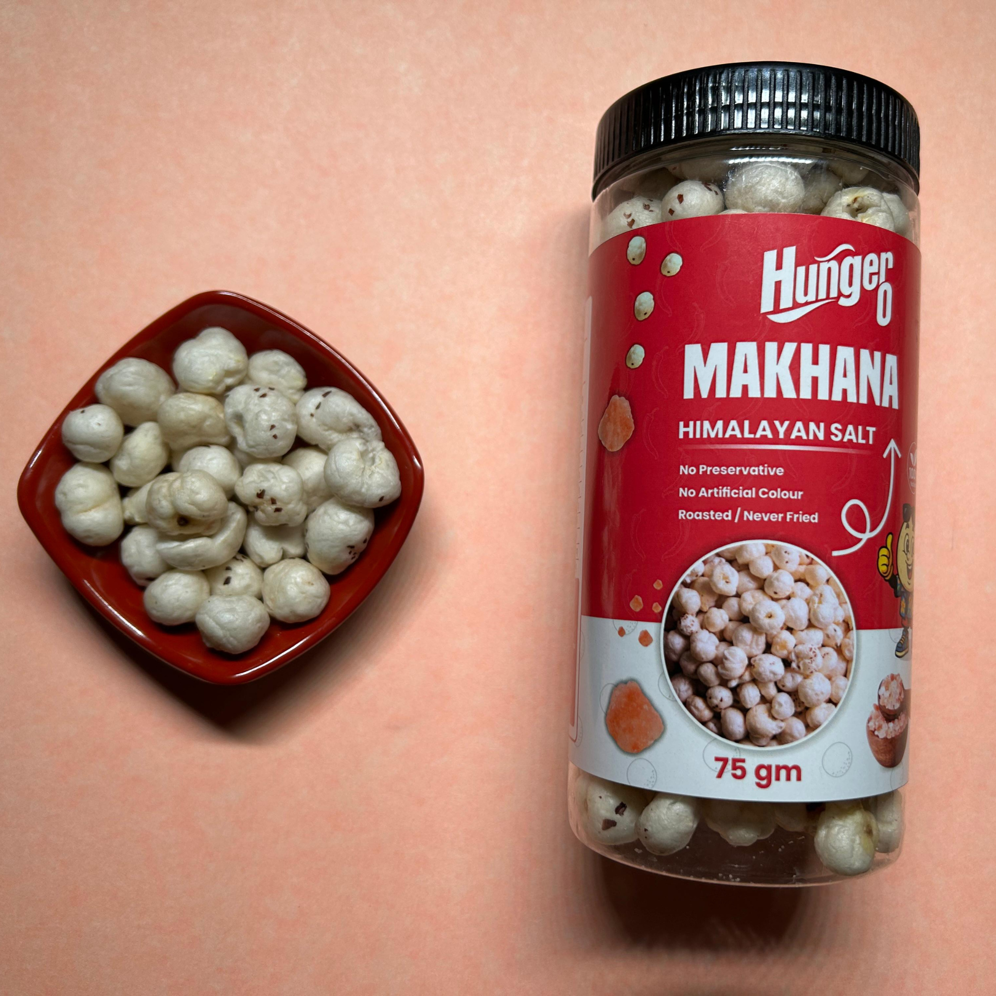 Makhana Himalayan Salt - Healthy Snack Makhana - Hunger 0